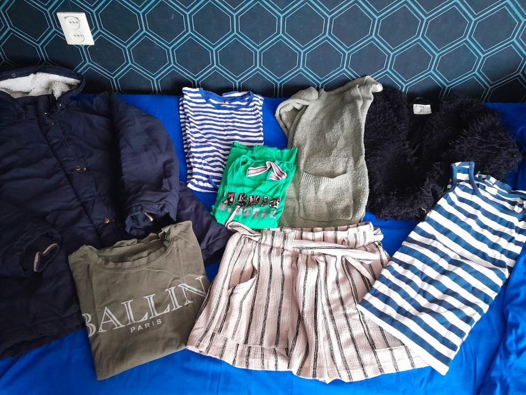 Meisjes kledingpakket mt 146-152, Ophalen of Verzenden, Zo goed als nieuw, Maat 146