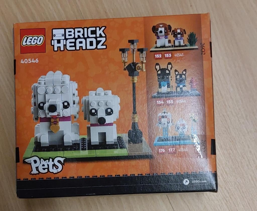 LEGO Brickheadz 40546 - Poedel - NIEUW, Ophalen of Verzenden, Nieuw, Complete set, Lego