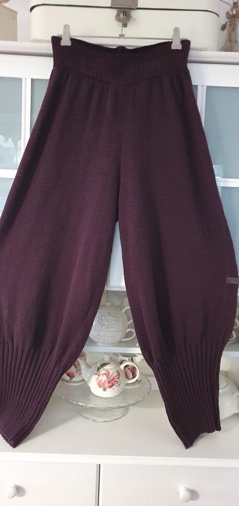 Barbara speer nieuwe mooie wijnrode gebreide broek, Kleding | Dames, Broeken en Pantalons, Nieuw, Maat 42/44 (L), Overige kleuren