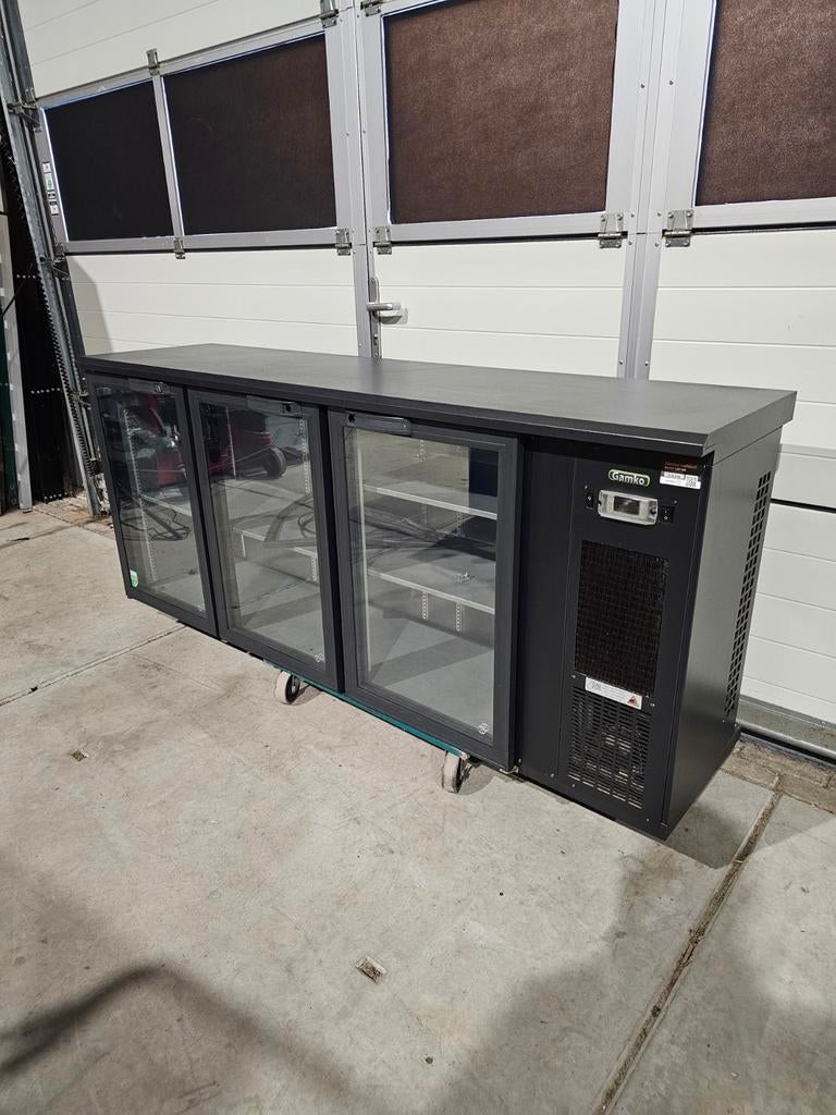 Gamko E3/222GMU84 Glasdeur - Barkoeling (bouwjaar 2019), 85 tot 120 cm, Zonder vriesvak, Frisdrankkoeling, 200 liter of meer