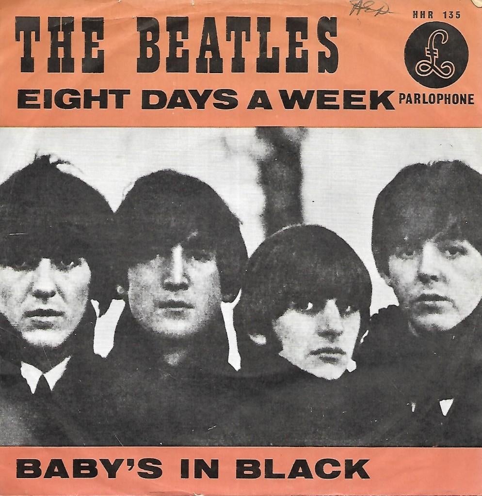 The Beatles - Eight days a week, Cd's en Dvd's, Vinyl Singles, Gebruikt, 7 inch, Single, Ophalen of Verzenden