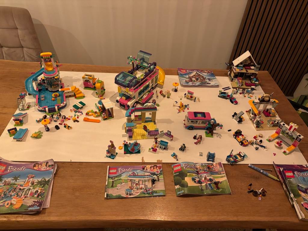 Lego Friends Diverse Sets - Compleet (Mogelijk Kleine Afwijk, Verzamelen, Poppenhuizen en Toebehoren, Gebruikt, Overige typen