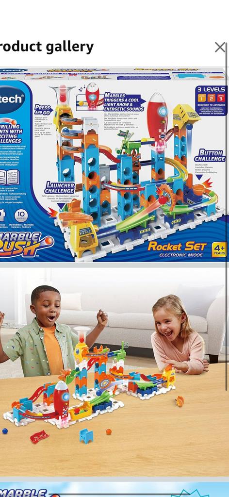 Knikkerbaan VTECH, Ophalen, Zo goed als nieuw