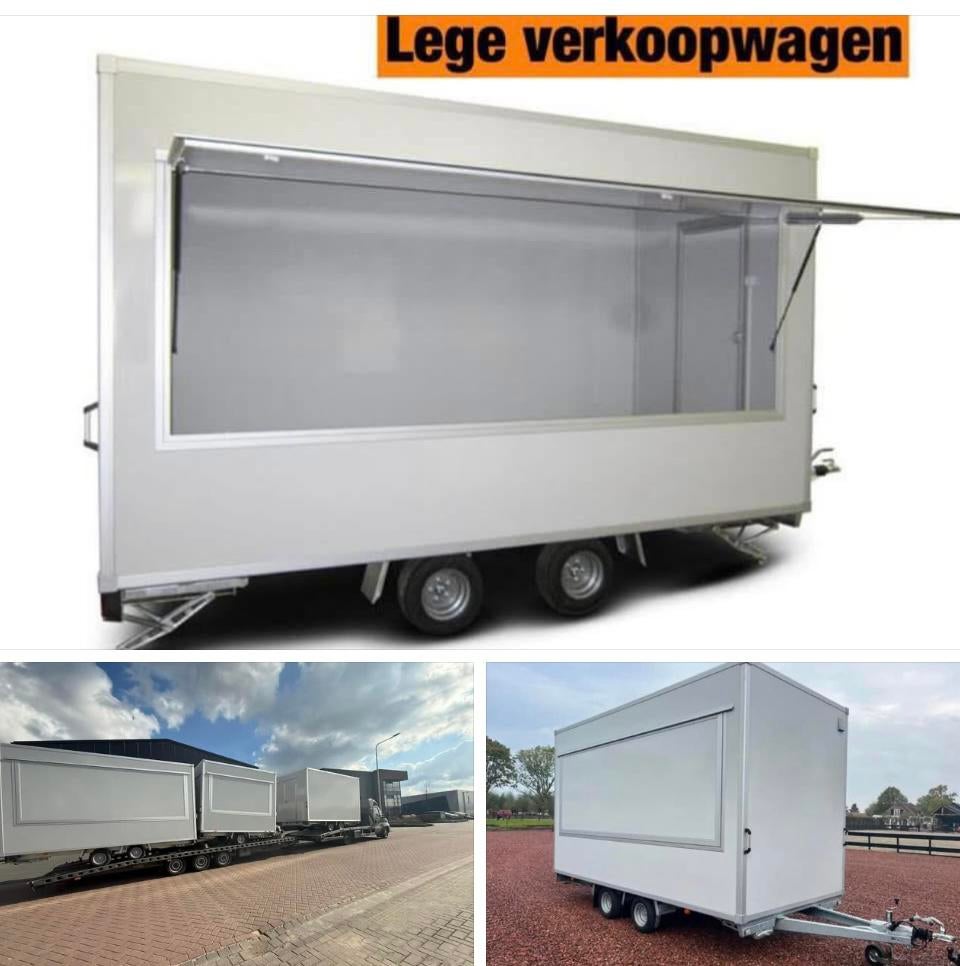 Te koop huur lease casco verkoopwagen 4.20 mtr voorraad, Ophalen, Nieuw, Overige