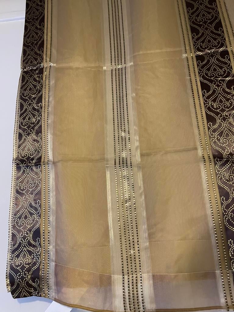 vitrage vouw en over gordijnen, Ophalen of Verzenden, Zo goed als nieuw, 200 cm of meer