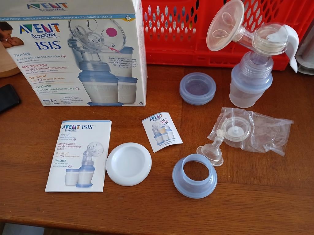 Avent Isis handkolf apparaat, Ophalen of Verzenden, Zo goed als nieuw, Overige typen