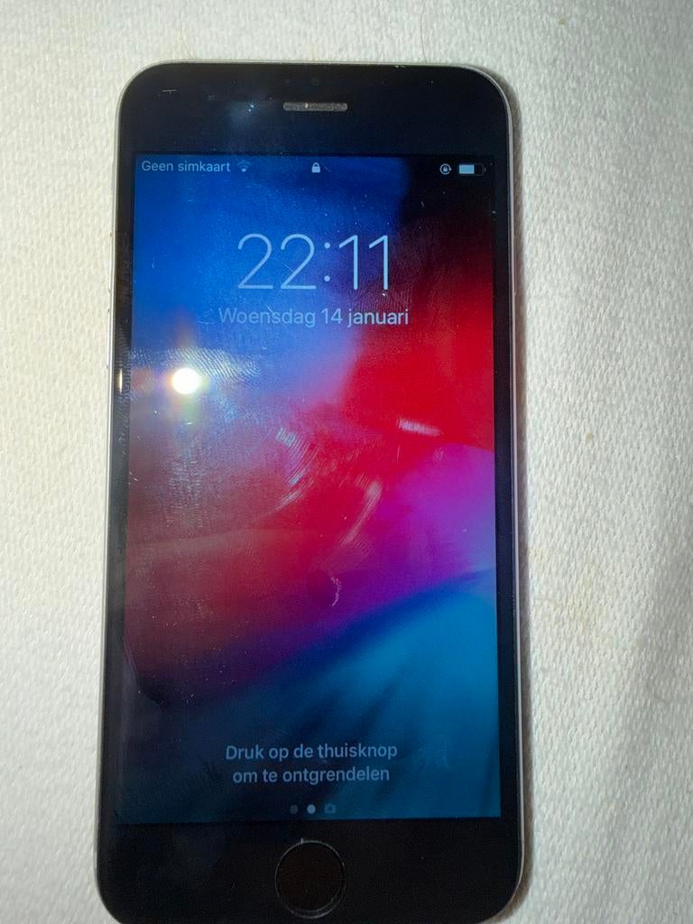 iPhone 6 - Goede batterij (92%), Gebruikt, Ophalen of Verzenden, Zonder simlock, IPhone 6
