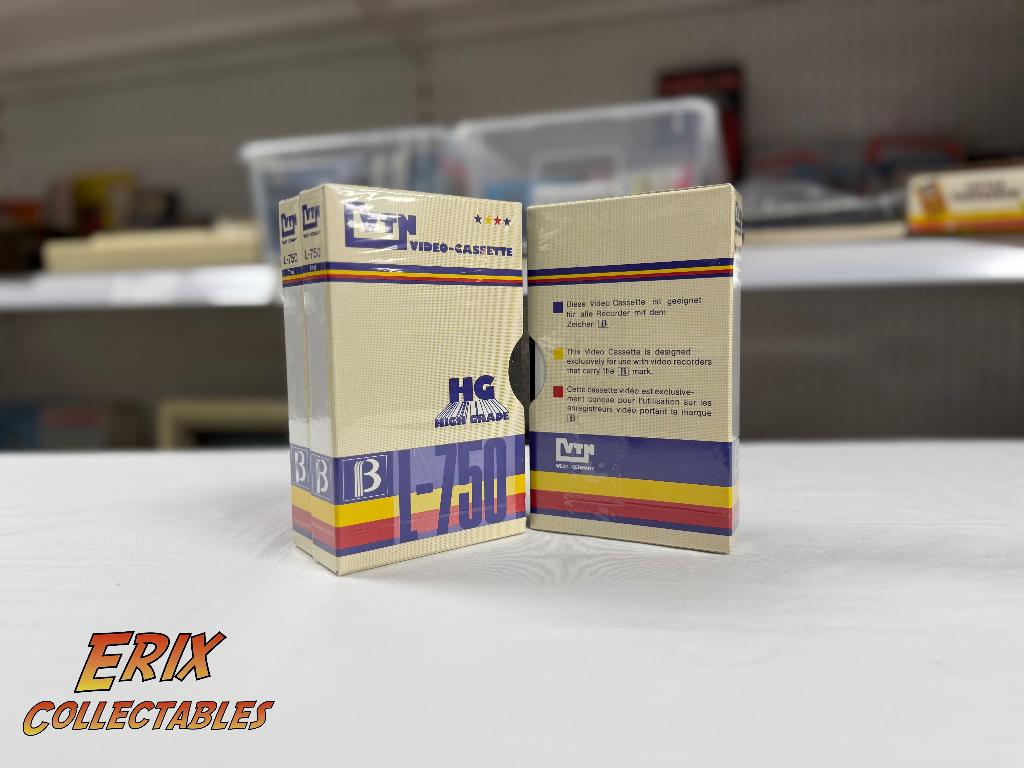 Betamax Videocassettes 2x, Nieuw, Ophalen of Verzenden, Nvt, Nvt