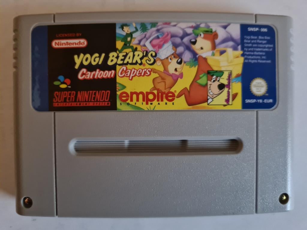 YOGI BEARS cartoon caspers, Avontuur en Actie, Gebruikt, 1 speler, Ophalen of Verzenden