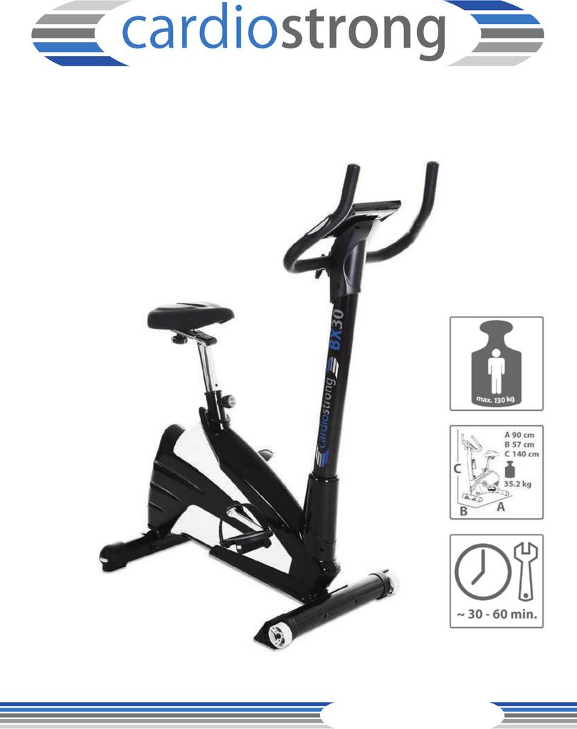 Cardiostrong BX-30 hometrainer, Ophalen, Zo goed als nieuw, Hometrainer