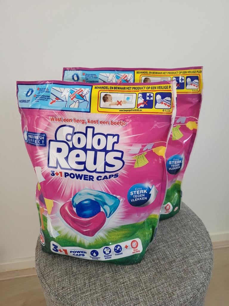 Color Reus wasmiddel pods - 2 zakken, Ophalen, Schoonmaakmiddel