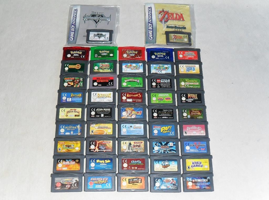 Mario land, Tetris, Kid dracula, Mario Advance, Castlevani, Spelcomputers en Games, Games | Nintendo Game Boy, 1 speler, Ophalen