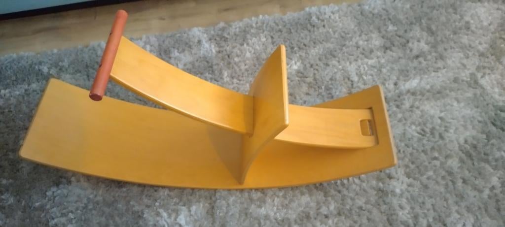 Stokke Hobbelpaard / Wiebelplank (Wobbel), Ophalen, Gebruikt