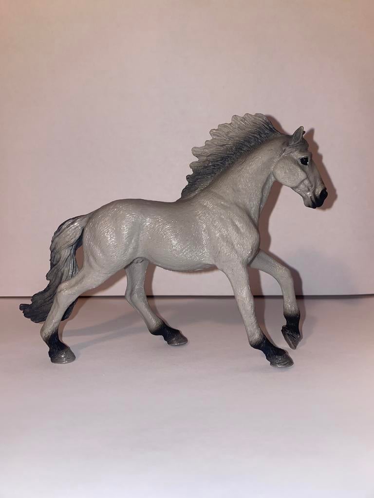 Schleich paard Sorraia mustang hengst, Ophalen of Verzenden, Zo goed als nieuw, Paard, Beeldje of Figuurtje