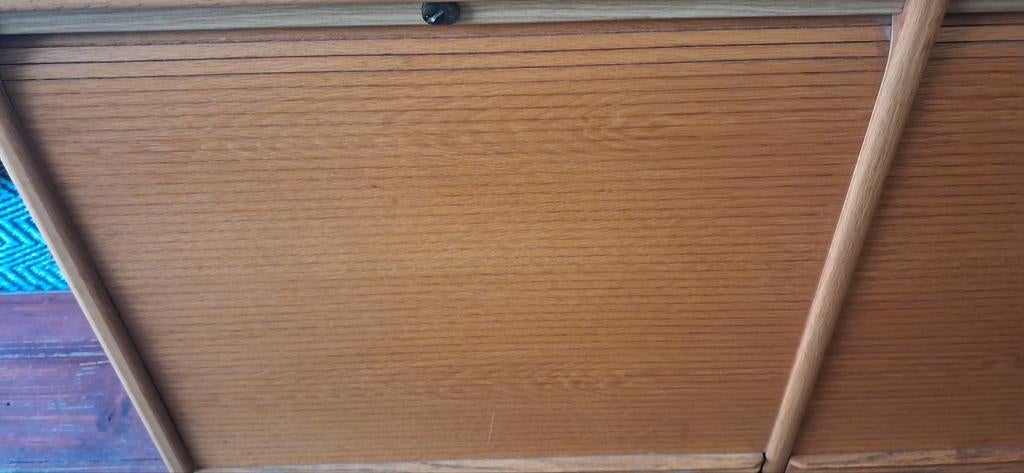 Vintage kastje met roldeur, Ophalen, Meerdere deuren, 50 tot 100 cm, Onbekend