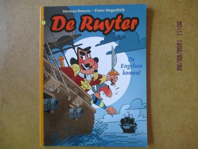 adv3778 de ruyter, Boeken, Eén stripboek, Ophalen, Gelezen