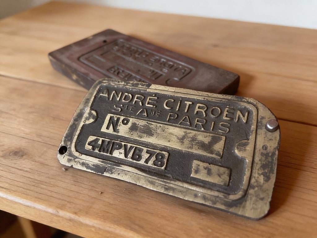 Citroen Traction Avant - stempel matrix, Ophalen of Verzenden, Citroën