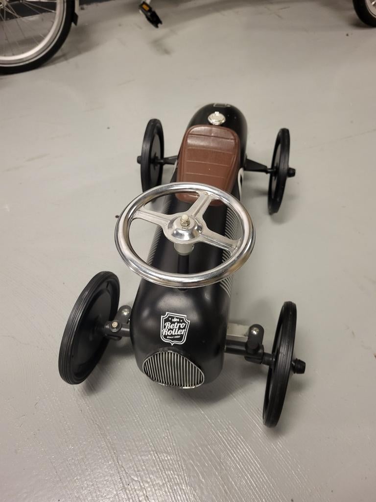 Vintage Loopauto - Raceauto voor Kinderen, Ophalen, Gebruikt, Jongen of Meisje