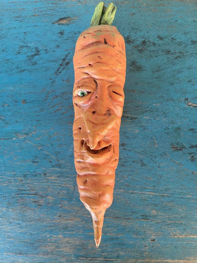 Keramische fantasie wortel van E. van Heck, Ophalen of Verzenden