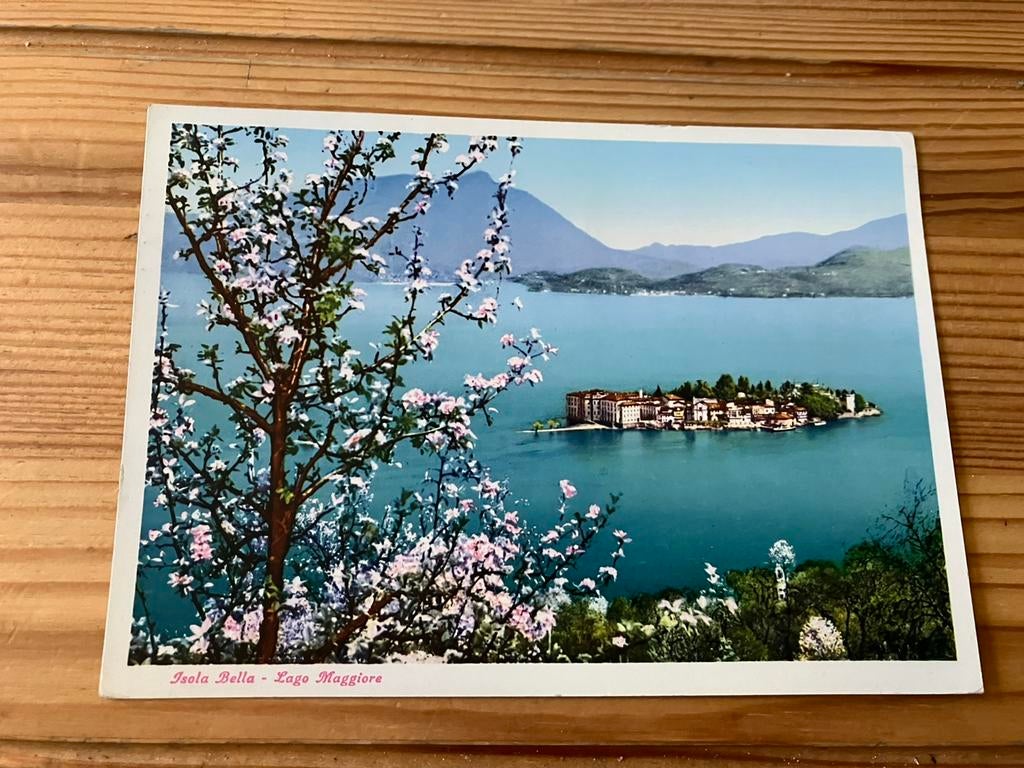 Ansichtkaart Italië, lago maggiore, Ophalen of Verzenden, Italië