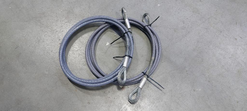 Veldeman Windverband Staalkabels Aluhal 10 mtr.  GEVEL, Ophalen, Nieuw, Meer dan 6