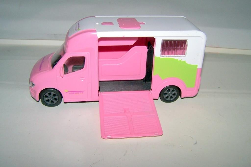 Kids Globe Anemone Anemone roze Horse Transport truck. Nwst., Ophalen of Verzenden, Zo goed als nieuw