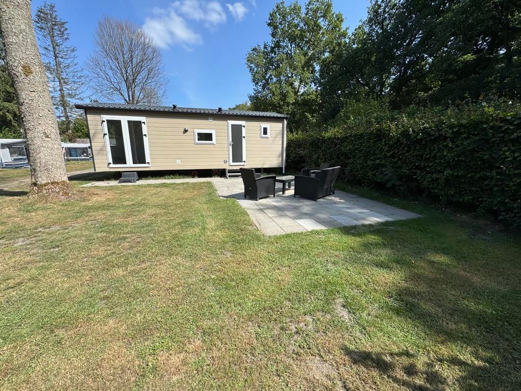 Nieuw chalet nieuwe plaats met terras, boscamping!, Tot en met 4