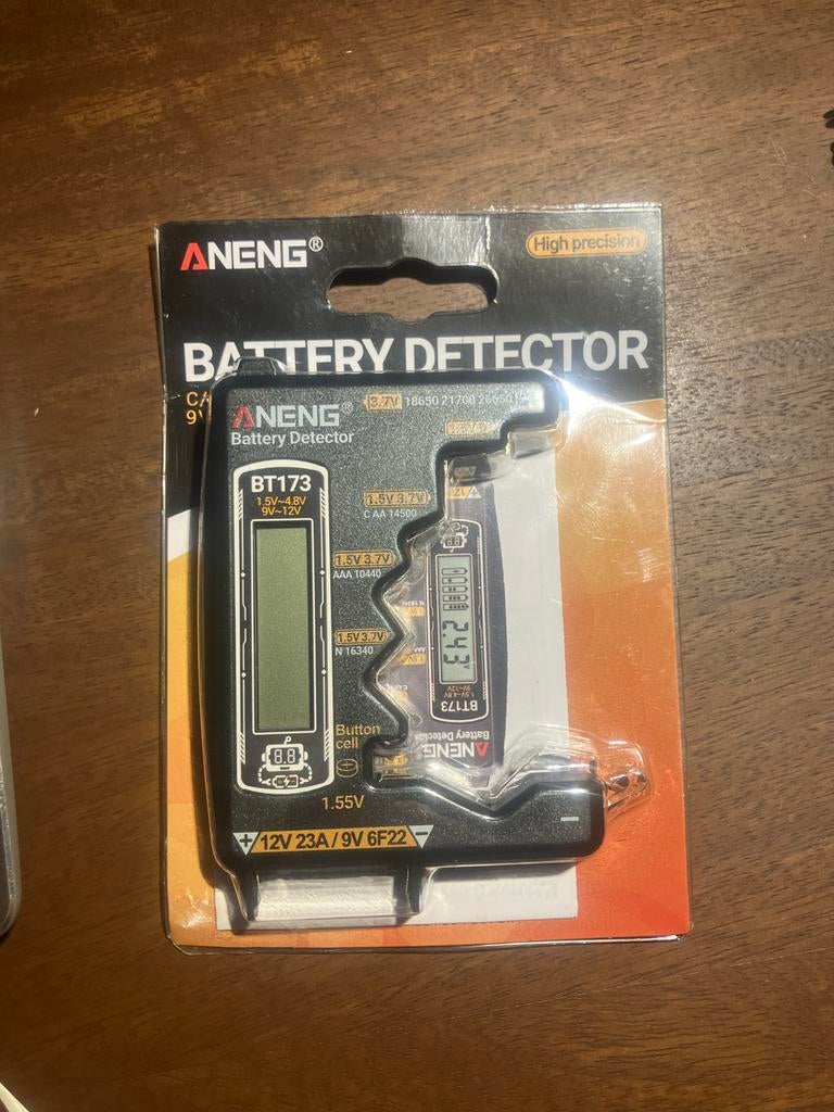 Batterij Tester - Nieuw in Verpakking, Ophalen of Verzenden, Nieuw, Elektriciteit