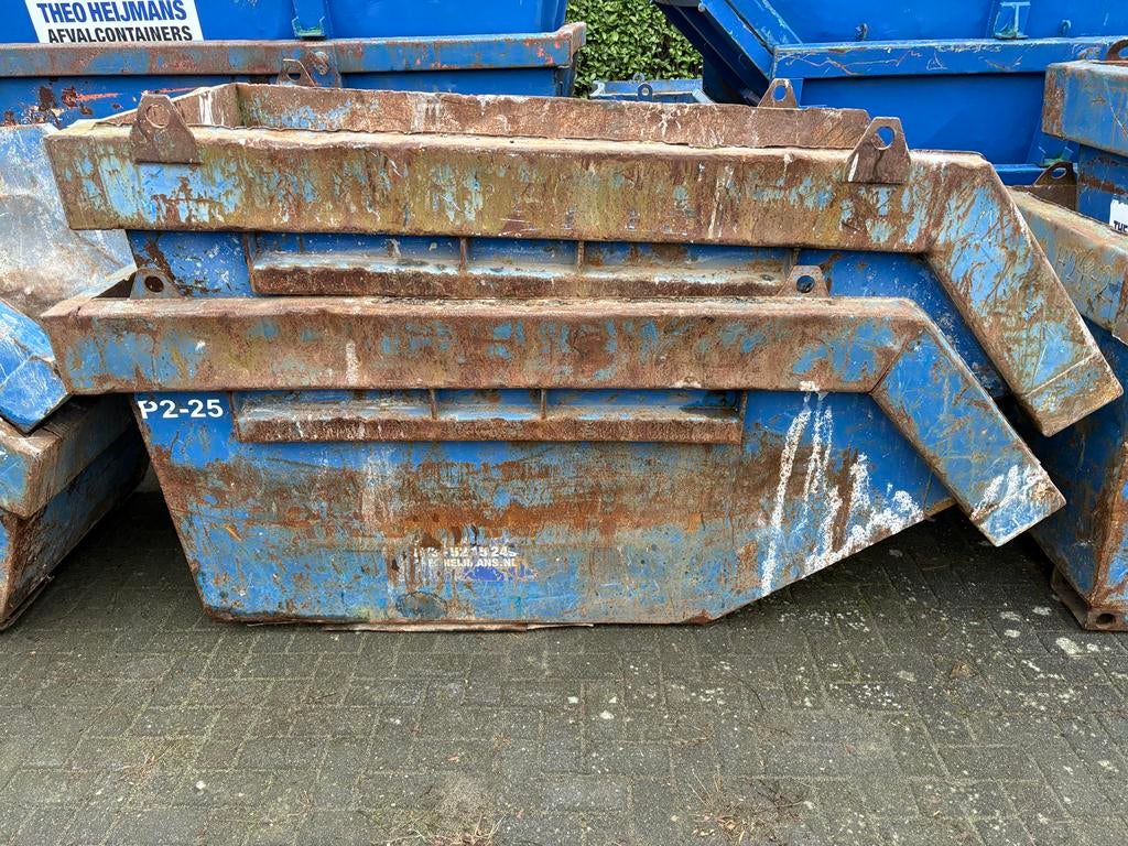 8x 2 kuub Afvalcontainer - Gebruikt, Ophalen of Verzenden