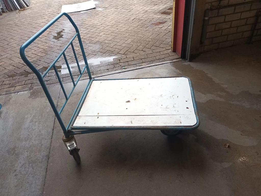 transport karren magazijn plateau wagen transportwagen, Doe-het-zelf en Verbouw, Transportwagens, Ophalen