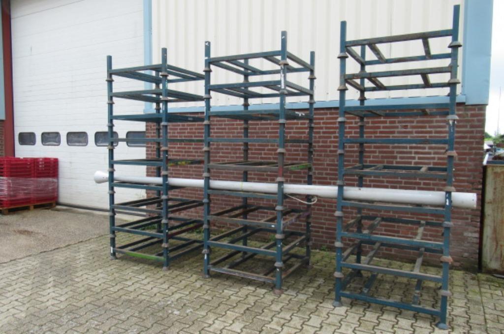 langmateriaal bokken stapelrekken, Doe-het-zelf en Verbouw, Metalen, Gebruikt, IJzer, Ophalen