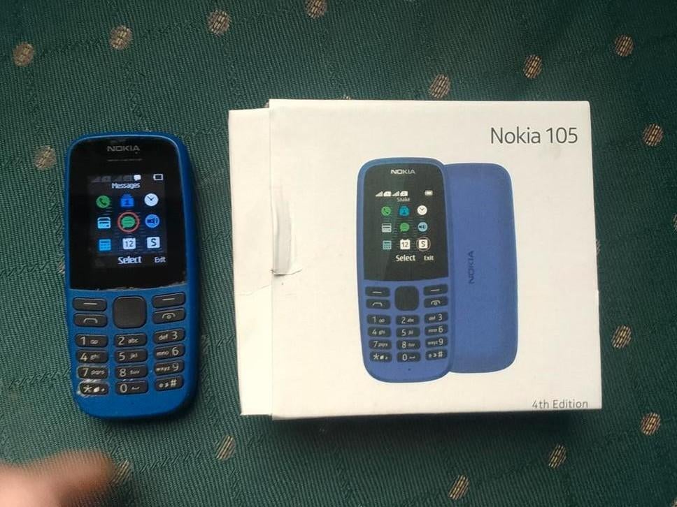 Nokia 105 simpele gsm mobiele telefoon gloednieuw blauw, Blauw, Geen camera, Fysiek toetsenbord, Ophalen of Verzenden