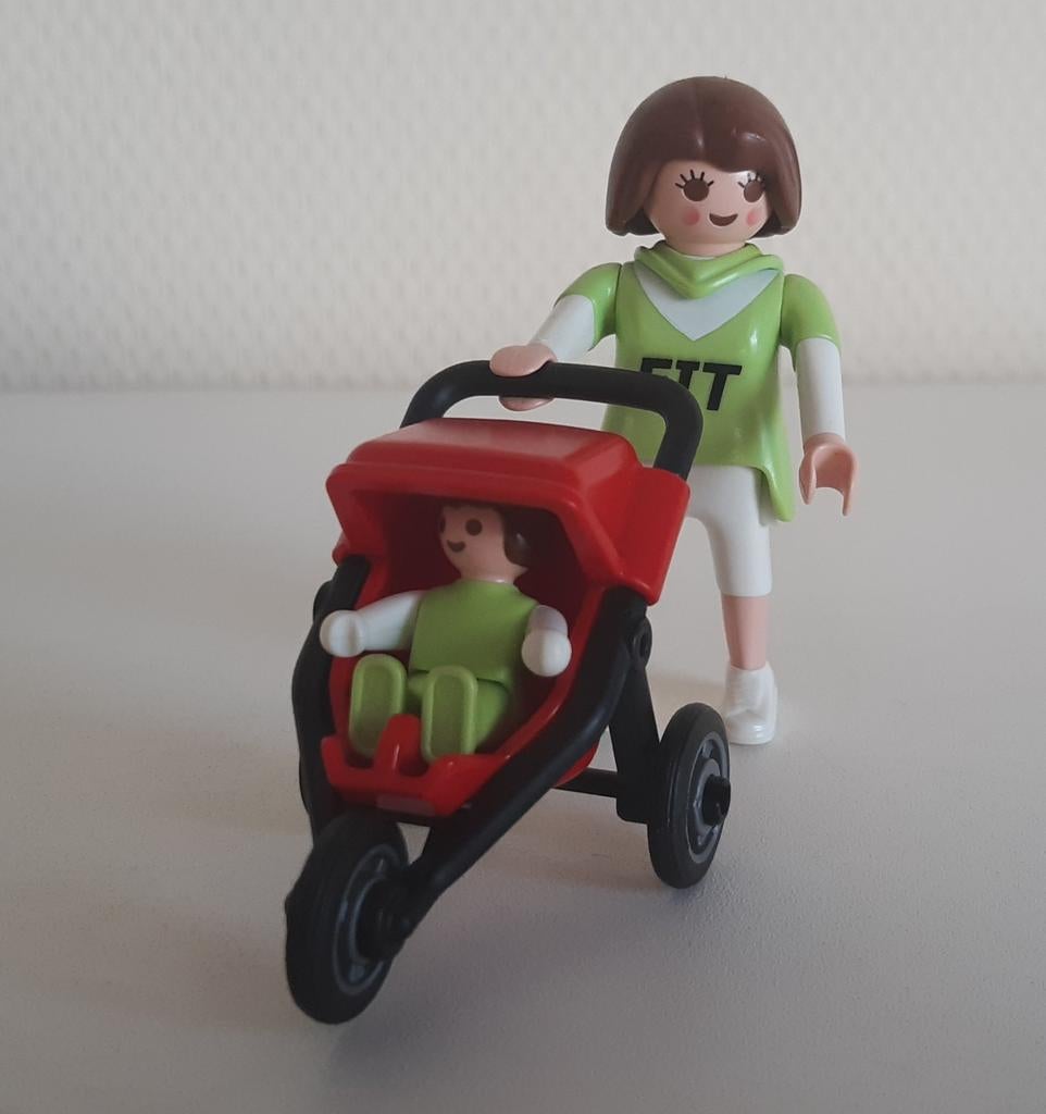 Playmobil 4697 Hardloop mama met buggy. (Set 108), Ophalen of Verzenden, Zo goed als nieuw, Complete set