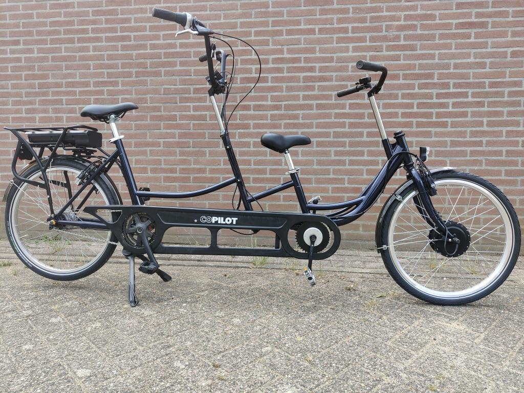 Elektrische Huka Co-Pilot '24 ouder-kind tandem (Z.G.A.N.), Ophalen of Verzenden, Zo goed als nieuw