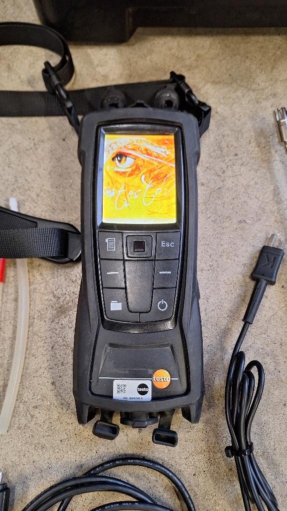 Dikke grote Testo 480 luchtmeter set! meet set meters, ., Ophalen of Verzenden, Zo goed als nieuw, .