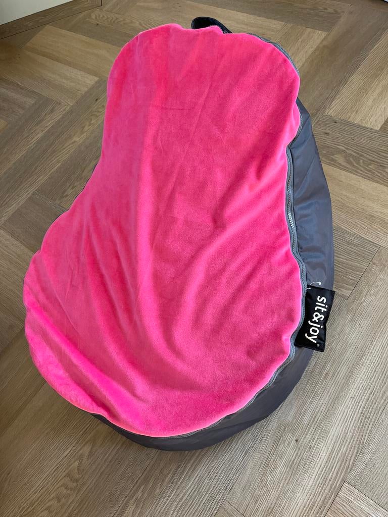 Sit & Joy baby zitzak - Roze, Kinderen en Baby's, Speelgoed | Overig, Zo goed als nieuw, Meisje, Ophalen