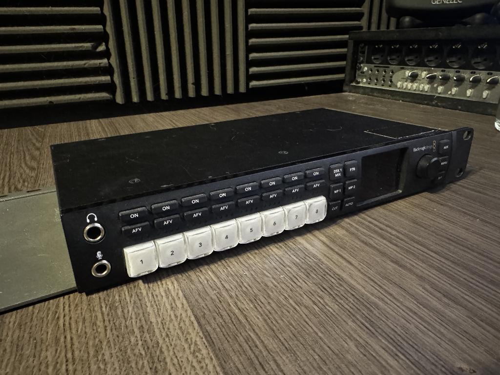 Atem HD 8 switcher incl rack mount, Ophalen of Verzenden, Zo goed als nieuw