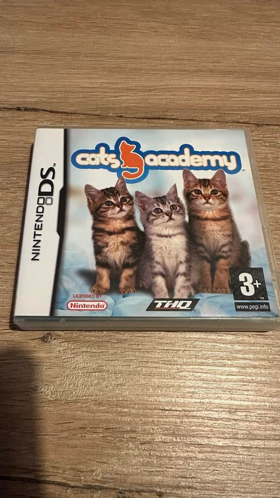 Cats Academy - Nintendo DS, Spelcomputers en Games, Games | Nintendo DS, Gebruikt, 1 speler, Ophalen of Verzenden, Vanaf 3 jaar