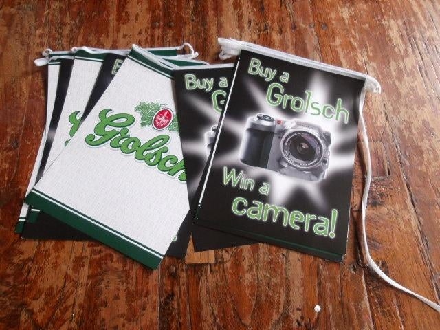 Grolsch vlaggenlijn (nr.11), Ophalen of Verzenden, Nieuw, Overige typen, Grolsch