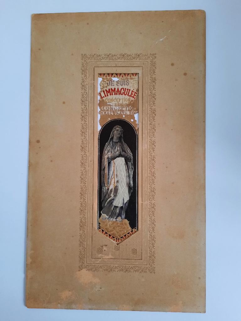 PRENT MARIA VAN LOURDES, Ophalen of Verzenden