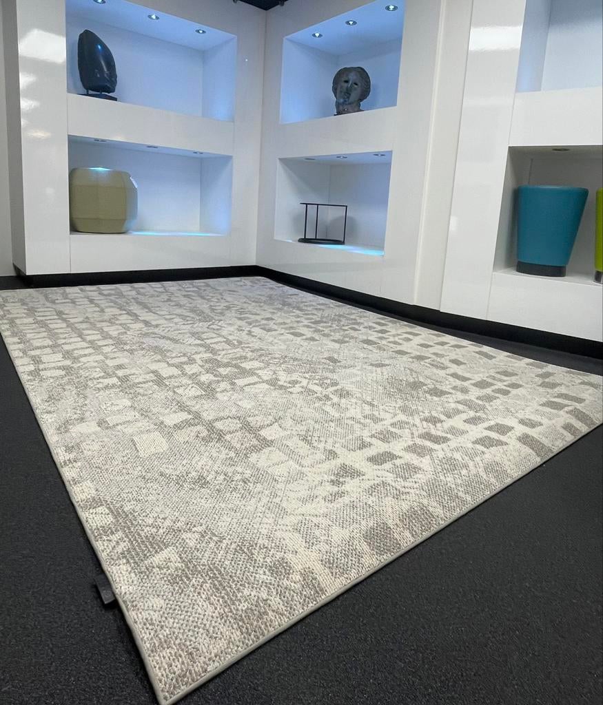 Desso Blocks tapijt 200 x 300 NIEUW, Ophalen, Beige, Rechthoekig, Nieuw