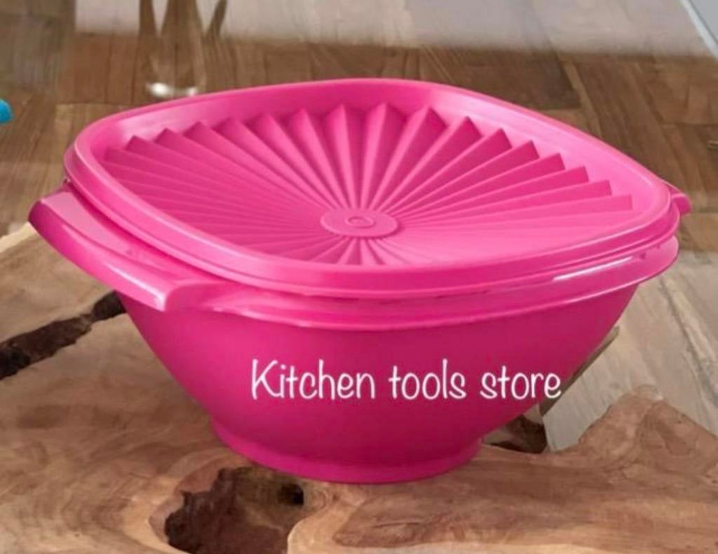 Tupperware vintage zonnekom sterdeksel 1,5L duimdrukdeksel, Ophalen of Verzenden, Nieuw, Bak of Kom