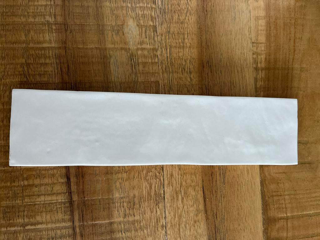 Witte Wandtegels - Atelier Blanc de Lin Gloss, Ophalen, Minder dan 5 m², Wandtegels, Keramiek