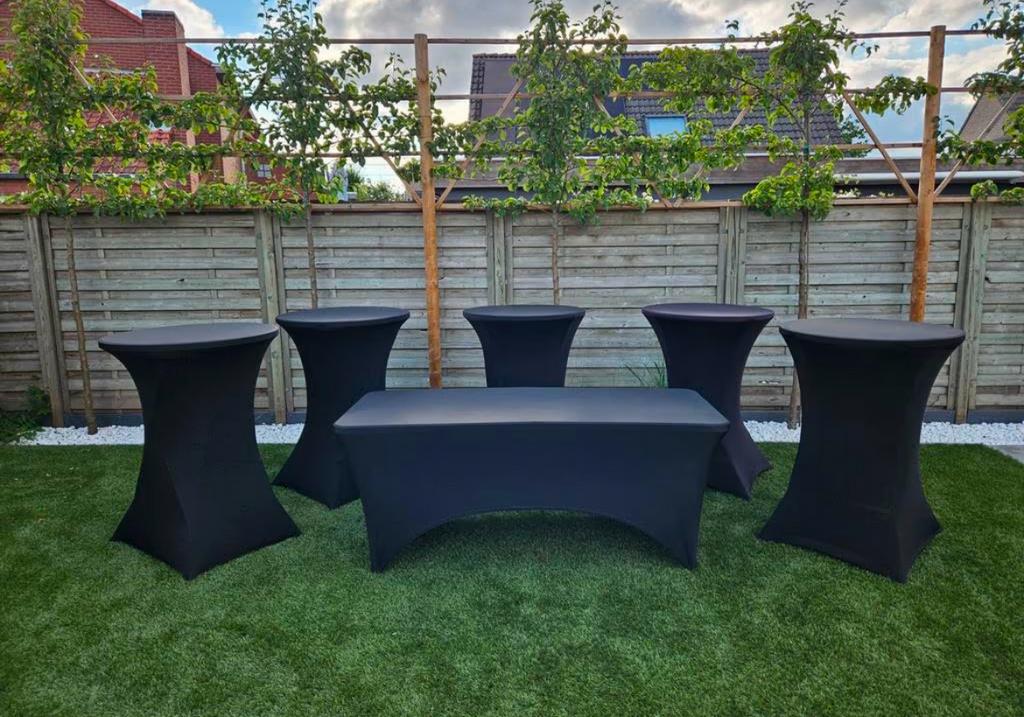 Statafels statafel sta tafel partytafels TE HUUR, Ophalen of Verzenden, In hoogte verstelbaar, Zo goed als nieuw