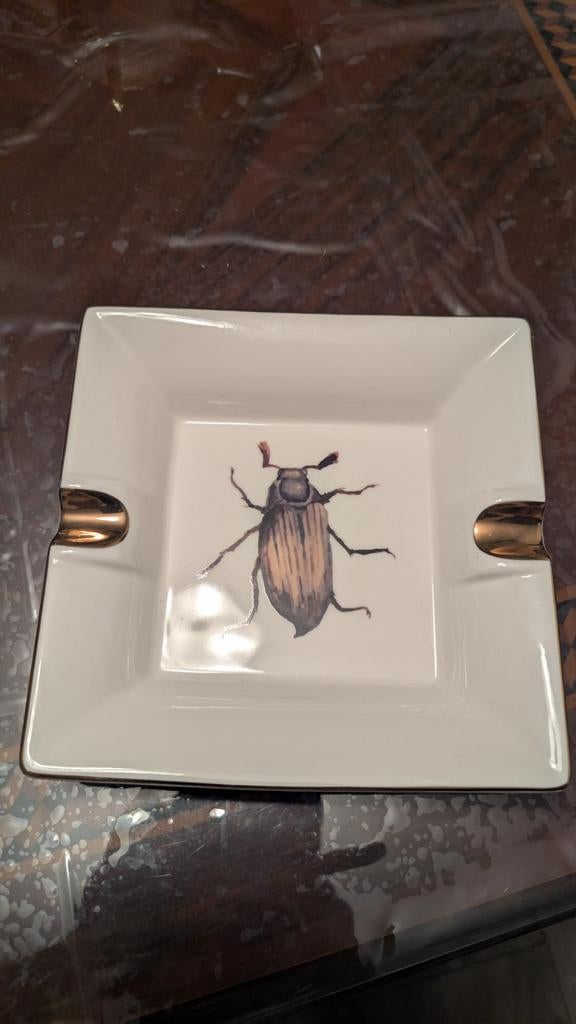 Vintage asbak met kever design, Ophalen of Verzenden