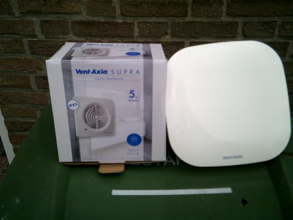 Ventilator Vent Axia SUPRA IPX - 5, Ophalen of Verzenden, Nieuw, Ventilator
