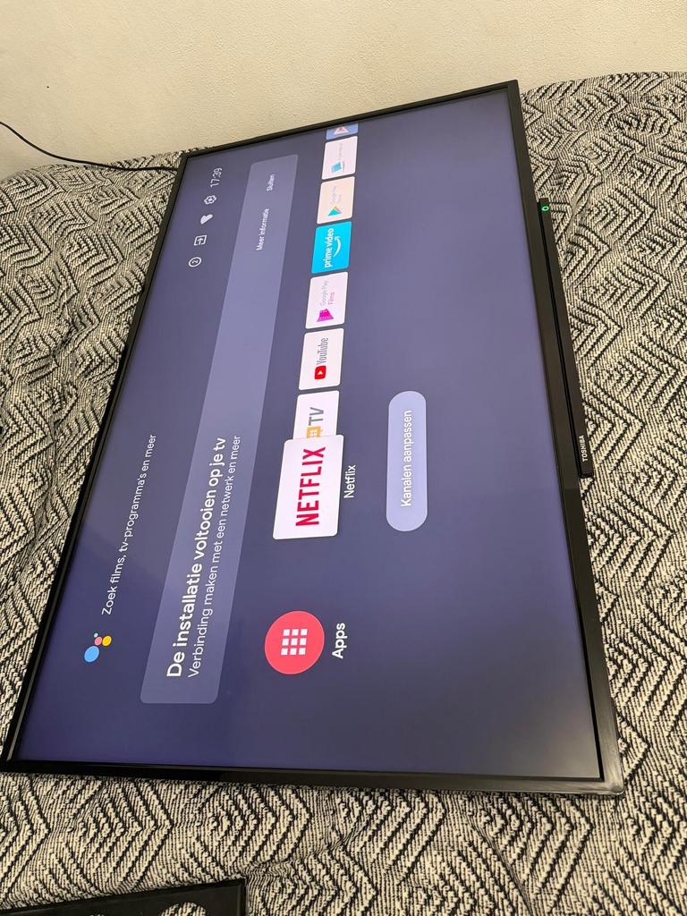 Toshiba Android TV - Smart TV met Android OS 11, Ophalen, 50 Hz, Zo goed als nieuw, 100 cm of meer