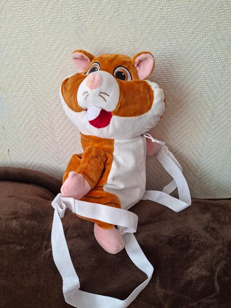 Leuke hamster rugzak voor kinderen, Gebruikt, Hamster, Ophalen of Verzenden, Rugzakfunctie