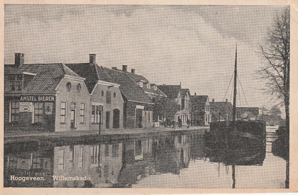 Hoogeveen     Willemskade, Ophalen of Verzenden, 1920 tot 1940, Gelopen, Drenthe