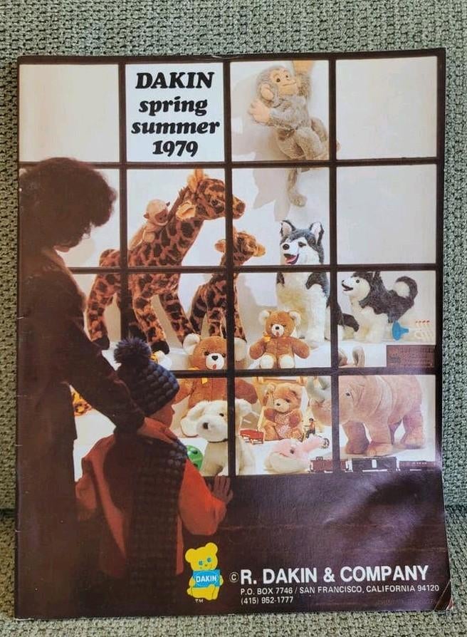 Dakin Catalogus 1979 - Spring-Summer knuffeldieren, Ophalen of Verzenden, Zo goed als nieuw, Catalogus